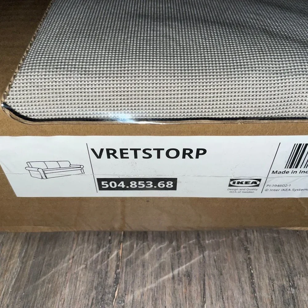 New in box ! IKEA VRETSTORP Cover For Sleeper Sofa Totebo Light Beige 504.853.68